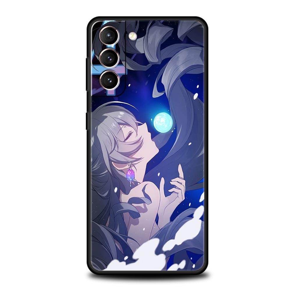 Carcasă de telefon Honkai Star Rail moale pentru Samsung Galaxy S24 S23 S22 S20 Ultra S21 FE 5G S10 S9 Plus S10E S8 20 silicon TPU capac