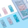 Cute Soft Erasers Transparent Eraser Ins Simplicity Solid Color Eraser Wipe Clean Eraser Lovely Student Stationery Supplies