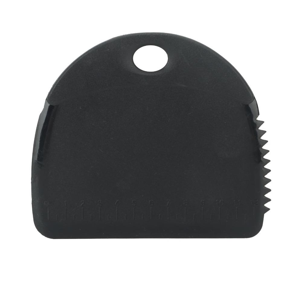 

Serrated Edge Dough Cutter Measuring Scale Food Cutter Pastry Cutter Cake Pizza Bread Pastry чорний