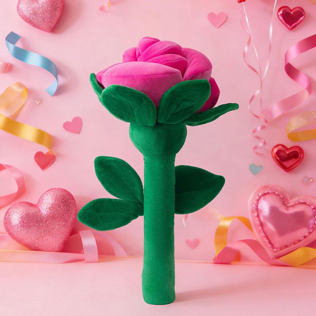 Gosedjursdocka Bukett, Dockpresent, Konstgjord Ros, Gosedjursros Heminredning