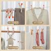 Drying Quilt Clip Household  Strong Windproof Fixed Traceless Non Slip Blanket Clothes Dolls Socks Snacks Multi-purpose Pegs