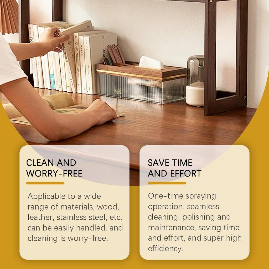 Jaysuing Beeswax Furniture Polisher /Beeswax Polishing Furniture Wood Polishing and Care Agent  Furniture Scratch Refurbishment  Furniture Care Spray