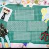 Acrylic Sashiko Stencil Template, Reusable Embroidery Guide for Hand Quilting and Pattern Transfer