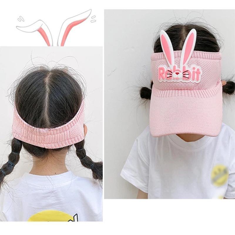 Kids Sun Hats Children Summer Visors Cute Rabbit Hat Summer Hat for Kids Boys Girls Hats