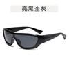 UV Protection Lightweight Comfortable Durable High Quality Stylish Edgy Punk Trendy Green Female Male Sun Glasses