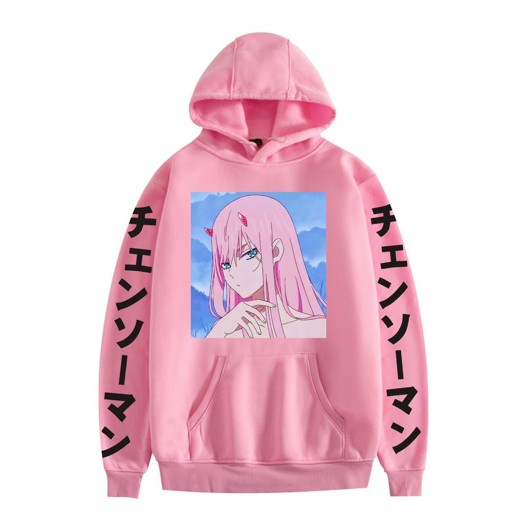 Hot Chainsaw Man Hoodie Sweatshirt for Mens Womens Unisex Printed Cool Streetwear Hoodie