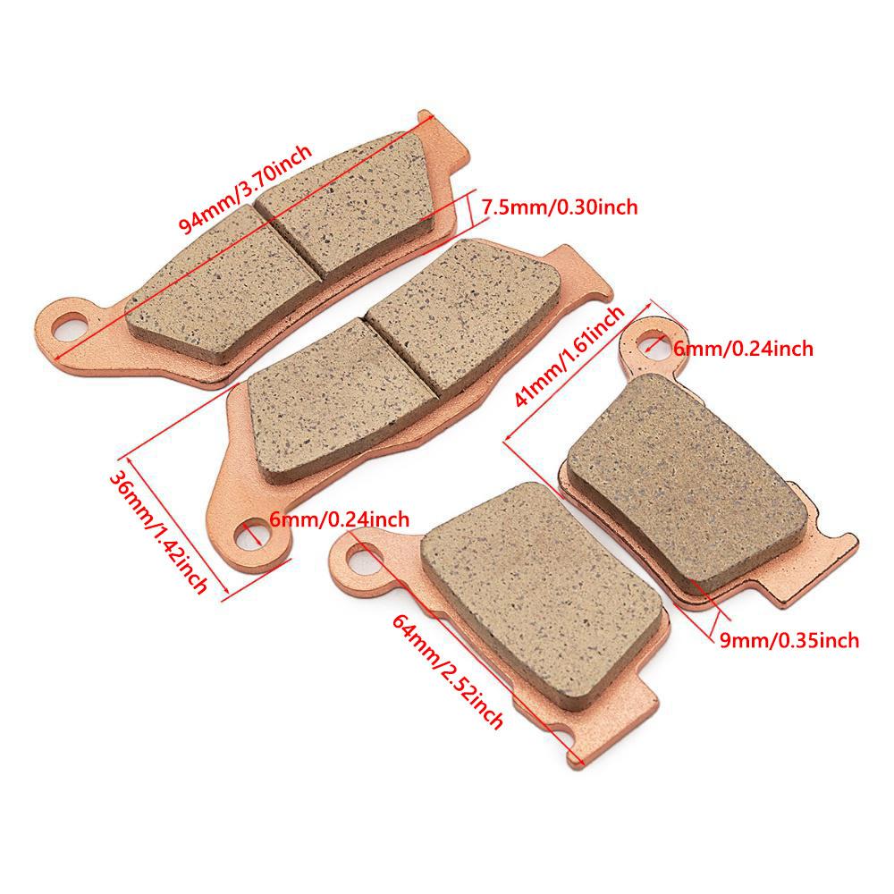 High Performance Motorcycle Brake Pads Rear Brake Pads  for Motorbike Repair and Replacement
