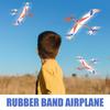 Rubber Band Powered Aircraft Model Kits Toys for Children Foam Assembly Planes Science