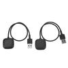2 Pcs 5V Smart Watch Charger Wireless Charging Dock Data Transmission Charging Cable for Fitbit Versa 3 Sense 30CM