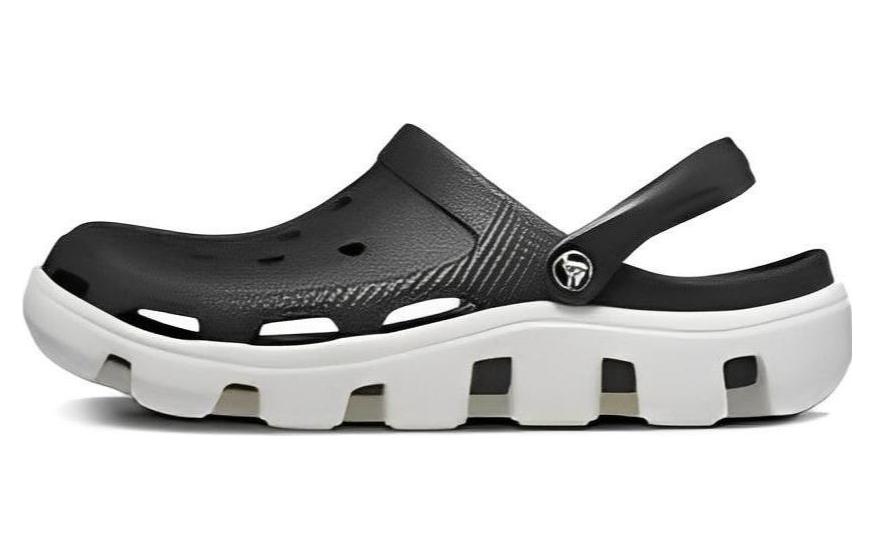 Сандалии Crocs Duet Beach Черно-белые 11991-066 37-38