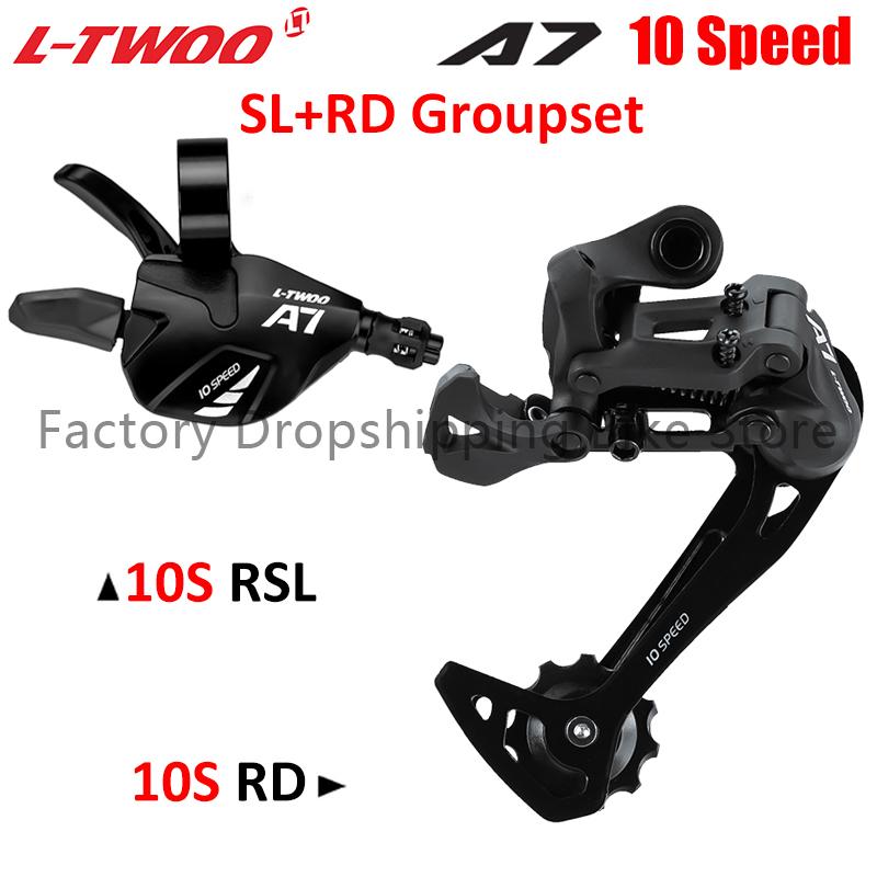 LTWOO A7 1x10 Speed MTB Groupset Shift Lever Rear Derailleur X10 Chain 11-42/46/50T Cassette 10V Derailleur Set RSLRD-L