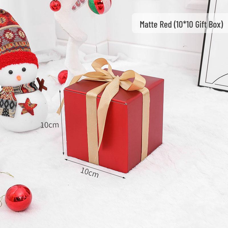 Блестящий Красный Рождественский и Новогодний Подарочный Органайзер для Украшения Торговых Центров