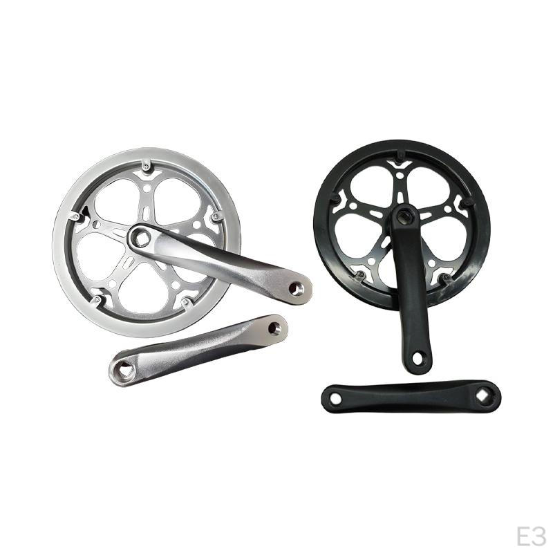 Kurbelsatz City Faltrad Kurbelsatz, Kurbelarmset mit Einzelkettenblatt