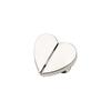 Heart-Shaped Magnetic Curtain Buckle - Strong Metal Closure for Light Leak Prevention