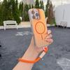iPhone 17 Pro Max Color-Changing Dragon Magnetic Lens Holder & Lanyard with Apple 16 Bright Color Phone Case