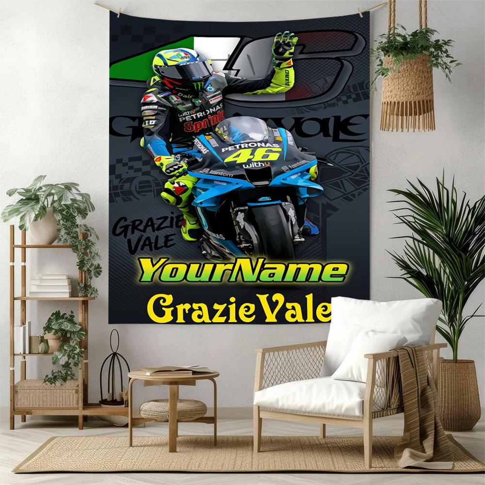 Doctor46 Custom Your Name Wall Decor Tapestry Art For Pet Memorial Birthdaywedding Party Backdrop Family Gift