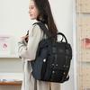 Schoolbag New Mommy Bag Large Capacity Portable Backpack Bottle Diaper Mother and Baby Bag Solid Color Waterproof Labor Backpack
