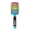 Bristle Nylon Hair Brush Girls Hair Scalp Massage Comb Women Wet Curly Detangle Hair Brush for Salon Hairdressing Styling Tool