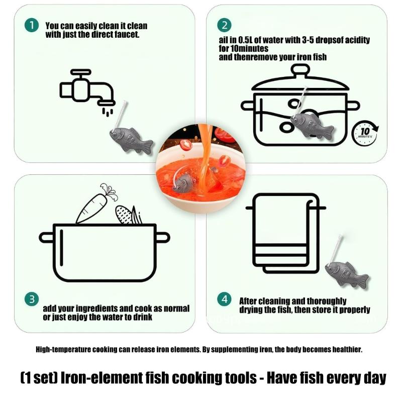 User Friendly Iron Cookware Set with Smooth Surfaces for Easy Maintenance Coatings for Healthy Cooking Practices