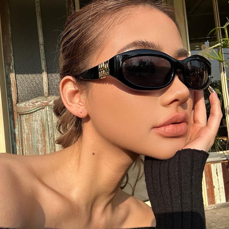 European and American YK sunglasses, new retro sunglasses, women's trend street photography, advanced sunshade sunglasses