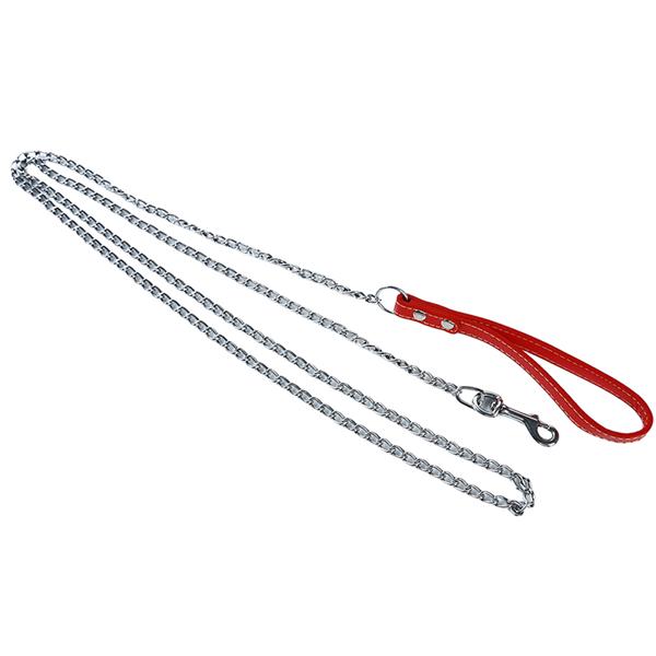Pet Leash Chain Lead Dog Chain Antibitemetalchain Chainleashhandle Dogchain