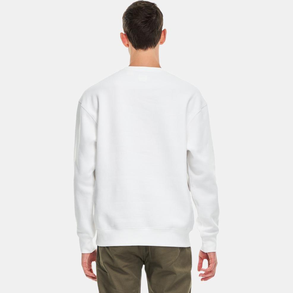 Levis Loose Fit Crew Neck Pullover Long Sleeve Sweatshirt Men Sweatshirt White 38712-0072