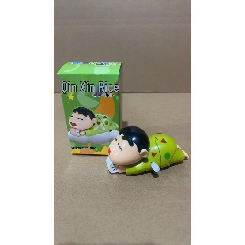 Dynamische Federkopf-Puppe Shin-chan: Bewegliche Figuren Serie Blind Box