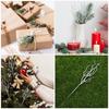 20 Pcs Artificial Plant Withered Vine Christmas Tree Branch Glitter Curly Branches Decor for Vase Xmas Stems Decorations Plants