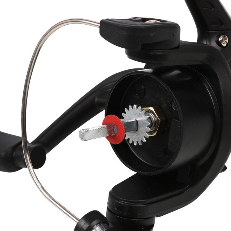 SOUGAYILANG Spinn-Angelrolle, Übersetzungsverhältnis 5,2:1, 3 BB, ultraleichter Körper, austauschbarer Griff