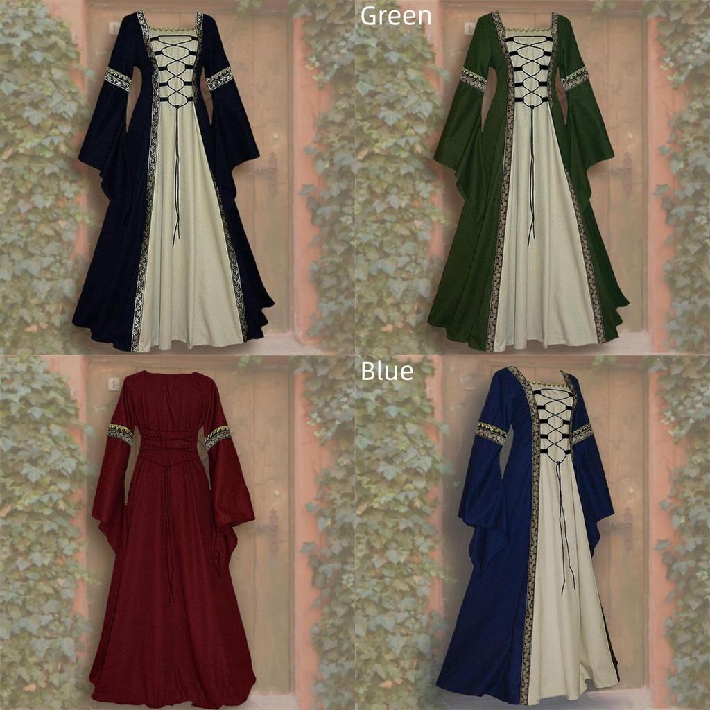 Viktorianisches Renaissance-Kleid für Damen-Abendkleider und Anime-Kleider