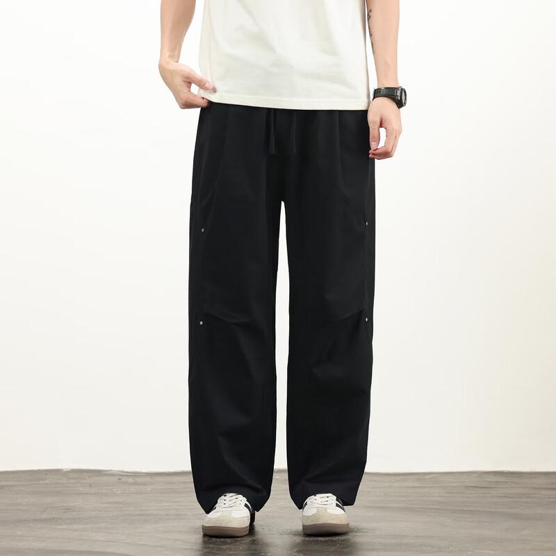 TonLion Men s Loose Straight-Leg Casual Pants XL