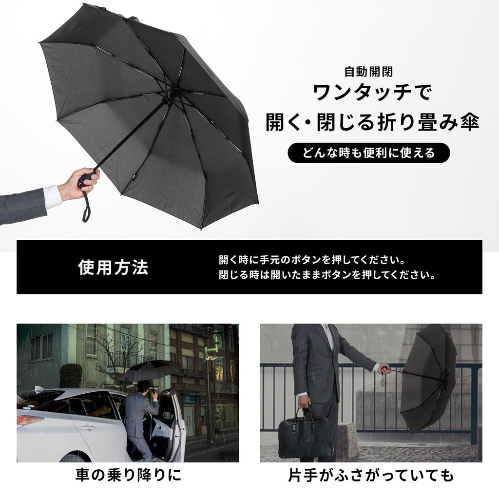 Knirps Navy Folding Umbrella Warranty 99cm Diameter 8 Automatic Umbrella Model by German Brand Knirps I.220 (5-Year / / Ribs) One-Touch Open/Close