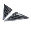For Honda Civic Hatchback   Car Rear Window Quarter Louver Shutter Cover Side Vent Trim Sticker ABS Exterior Accessories