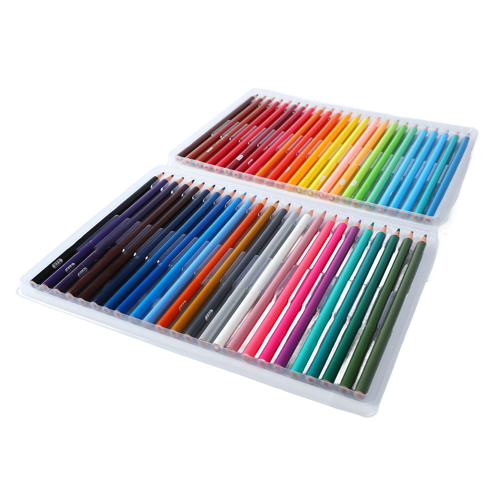 

48 цветных карандашей, легко раскрашиваемых, профессиональный цветной масляный карандаш для рисования от руки