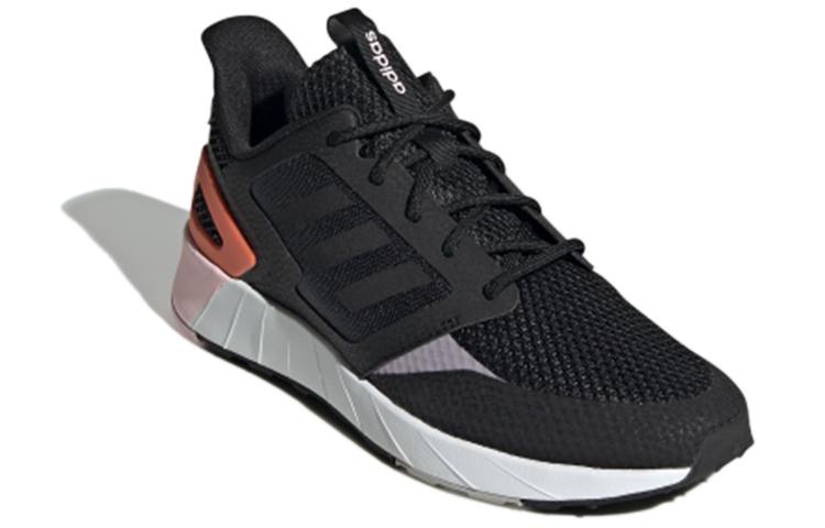 Climacool X Adidas Neo Questar Fabric Breathable Low Top Marathon Running Shoes Women's Black EG9038