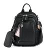 Soft Leather Backpack Student Schoolbag Large Capacity Travel Bag PU Women's Backpack