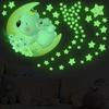 Night -Ray Animal Star Wall Sticker Background Wall Decoration Diy Fluorescent Stickers