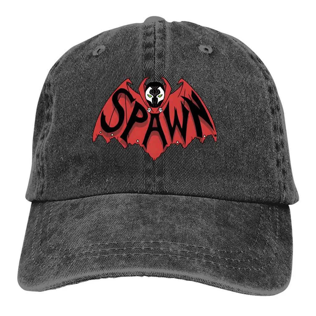 Pure Color Dad Hats Superspawn Women's Hat Sun Visor Baseball Caps Spawn Comic Peaked Cap