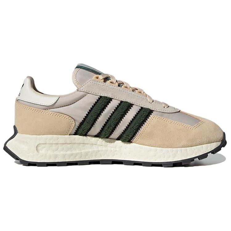 Adidas Retropy E5 Aluminium Dark Green Unisex Sneakers Grey Off-White HQ8530