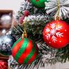 44Pcs Christmas Baubles Shatterproof Christmas Ornaments Set Hanging Ball Set for Xmas Tree Wedding Party Decoration