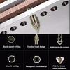 6/8/10/12mm Drill Bit Four-Flute Sawtooth Eccentric Drill Bit For Concrete Tile Ceramic Wood Drilling Glass Drill Bit Tools