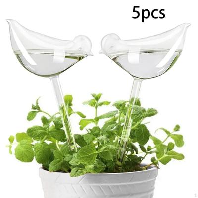 5Pcs Bird Shaped Plant Watering Globes Self Water Bulbs Automatic Irrigation System
