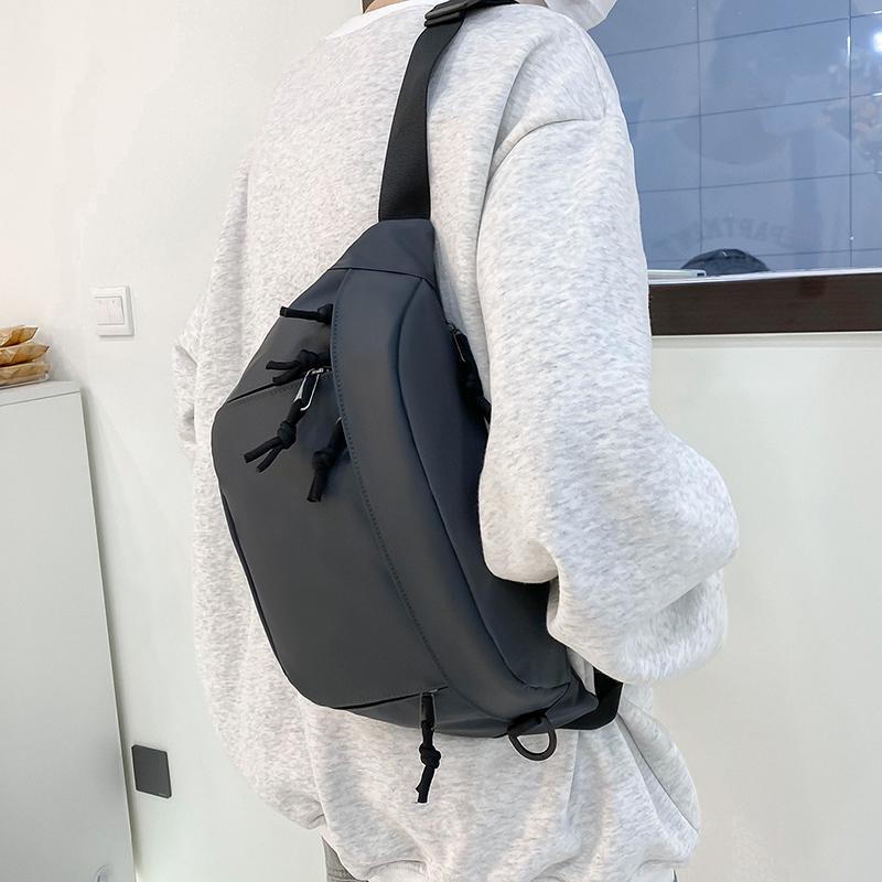 Herren Sport Brusttasche Große Kapazität Schulter Umhängetasche Hüfttasche Handytasche