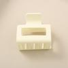 8.5CM x 10.5CM Rectangular Matte PS Hair Clip - Simple Shark Hair Accessory