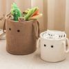 Thick Plush Cartoon Storage Bin Large Capacity Kids Toy Blocks Organizer Multifunctional Laundry Basket