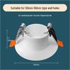 Round Air Conditioner Exhaust Pipe Decorative Cover and Seal
