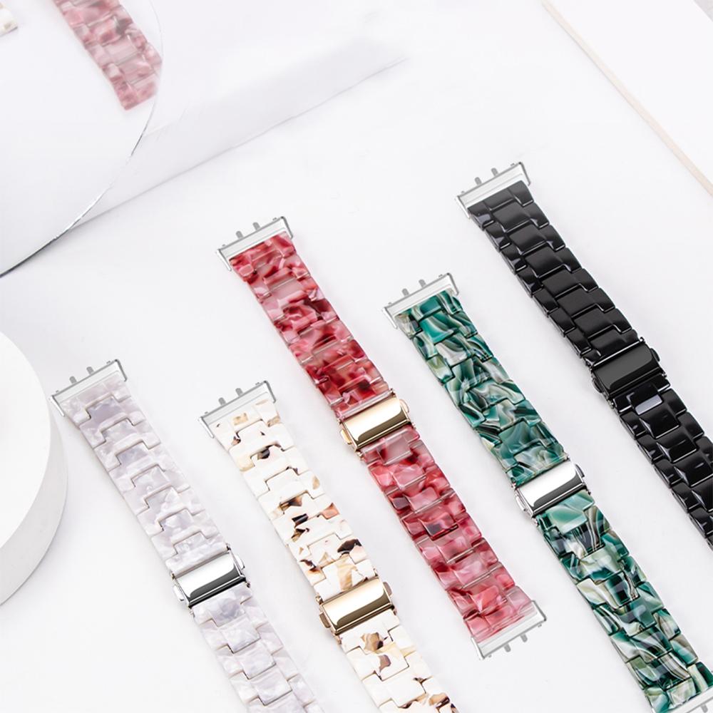 Harzarmband Kompatibel mit Samsung Galaxy Fit3 Schnellverschluss Herren Damen Armband für Galaxy Fit 3 Armband