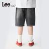 Lee Boys' Distressed Raw Edge Denim Shorts