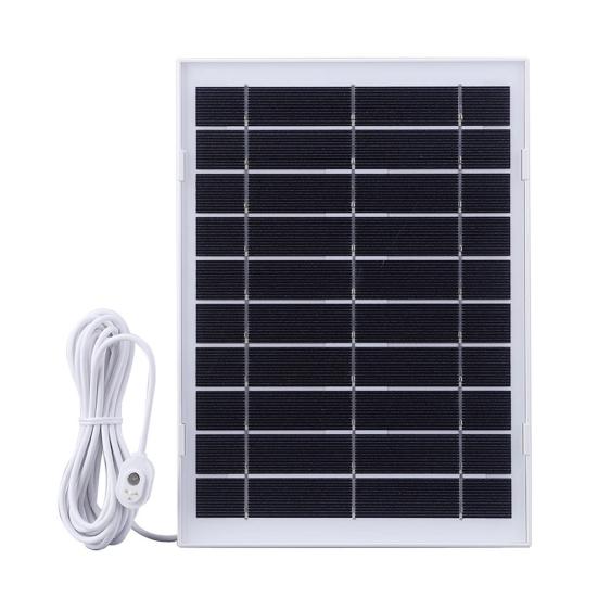 

Солнечная панель 8 Вт Высокоэффективный выход IP65 Водонепроницаемая Монокристаллический кремний Солнечная панель для камеры безопасности для Arlo Pro 4/Ultra 2/Pro 3/Ultra/Pro5S белый