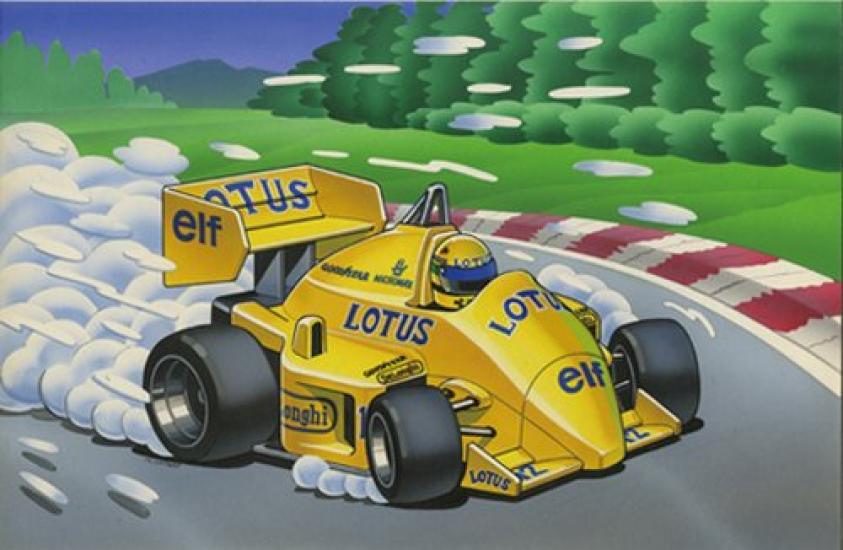 Fujimi Model Grand Prix Q Series F1 Lotus 99T No.01